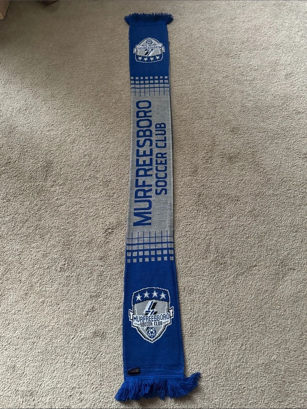 Murfreesboro Strikers Soccer Club Fan Stadium Scarf!